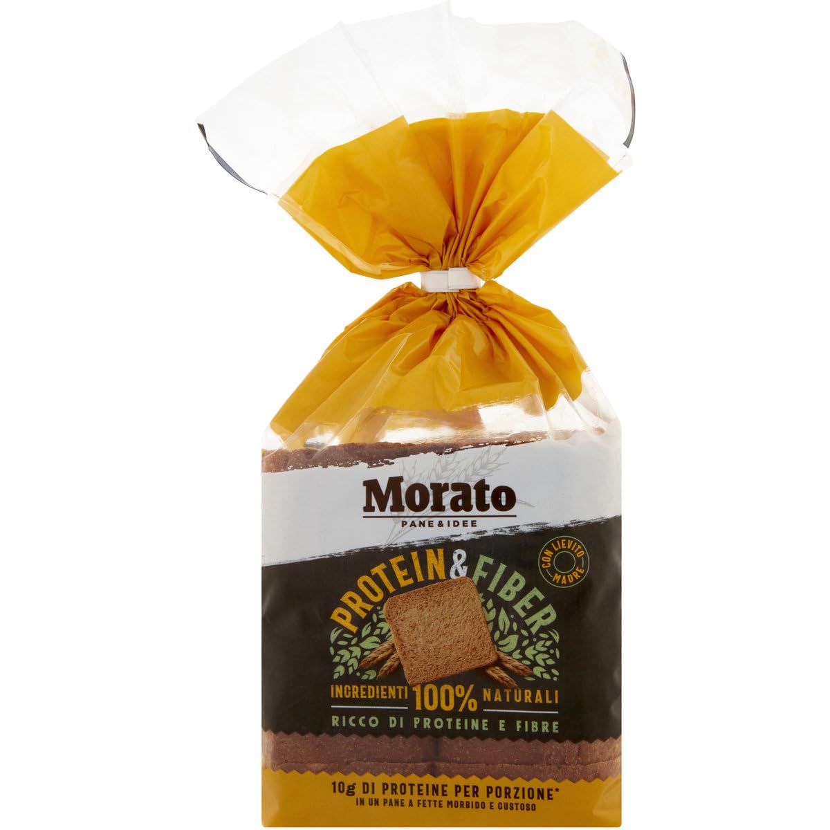 MORATO Pane Protein & Fiber, 10 Confezioni da 380g,