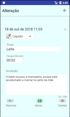 Alimentação do Bebê - Amamentação