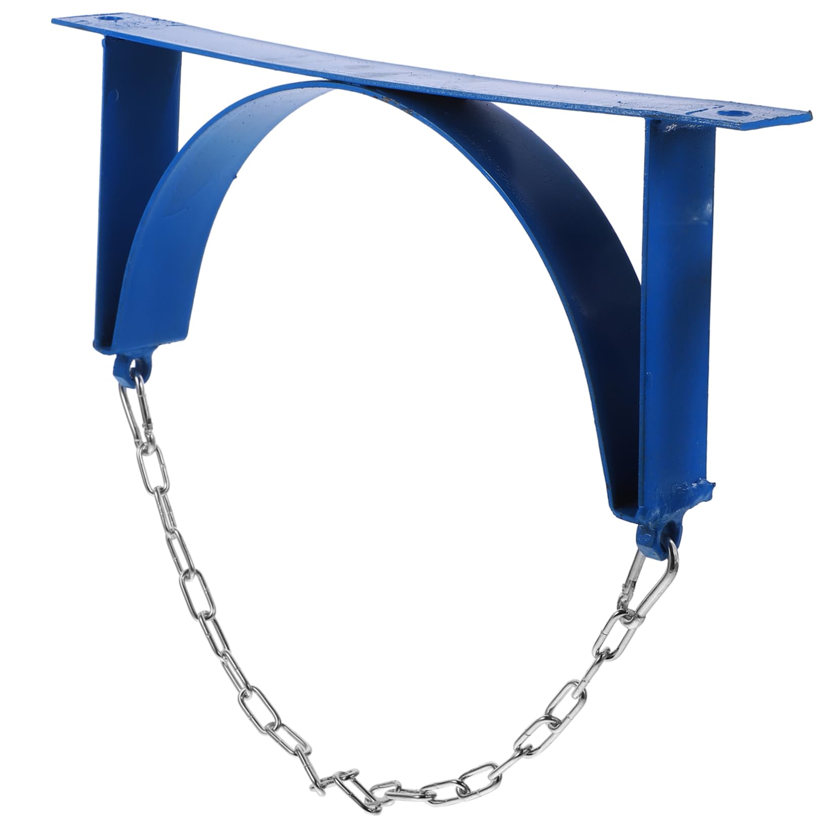 Hohopeti Gas Bottle Fixing Bracket Gas Tank Holder Gas Tank Wall Holder Gas Cylinder Mount Cylinder Wall Mounted Bracket Gas Cylinder Holder Gas Tank Mount Propane Tank Wall Tank Mount Iron