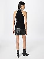 Vista 3 de GUESS Top sin mangas Celeste Mirror Turtlenk para mujer