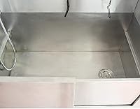 Vista 5 de SHELANDY Bañera profesional de acero inoxidable para mascotas