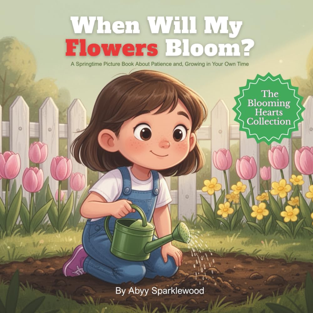 When Will My Flowers Bloom?: A Springtime Picture Book About Patience and Growing in Your Own Time (The Blooming Hearts Collection)