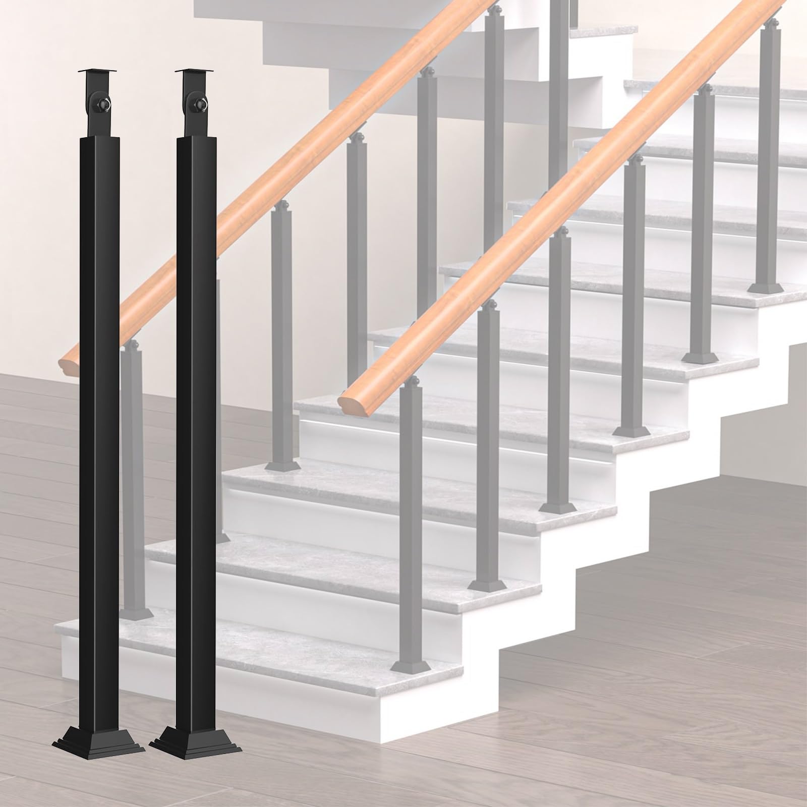Poteaux de balustre d'escalier pour sécuriser balcons et terrasses