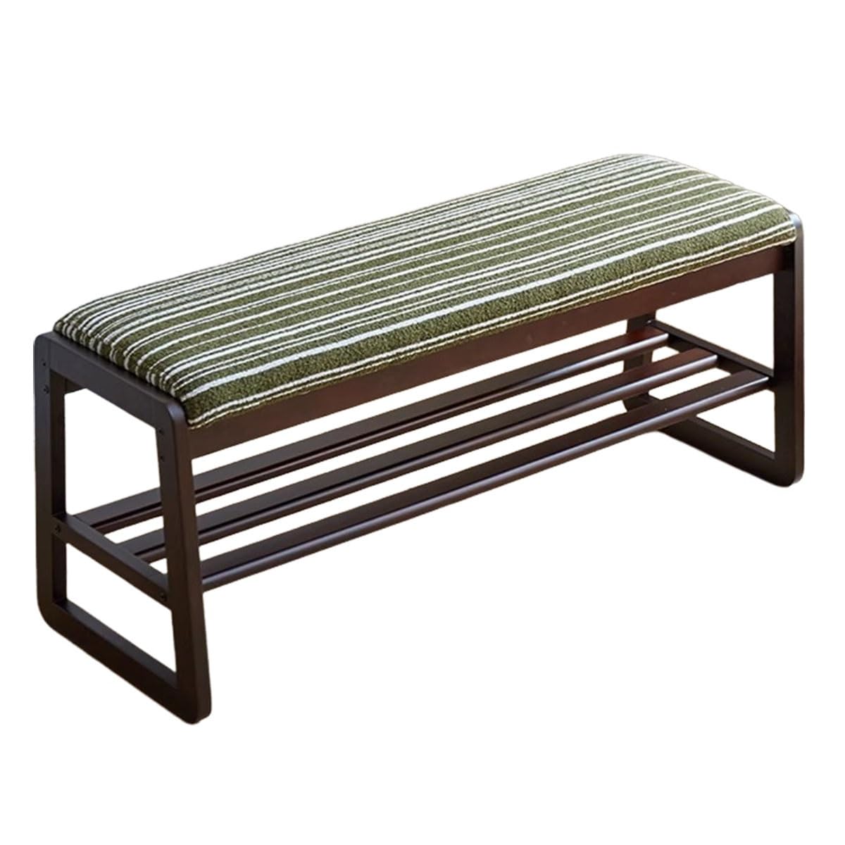 Banc à chaussures en bois de 55cm pour embellir l'entrée de votre maison