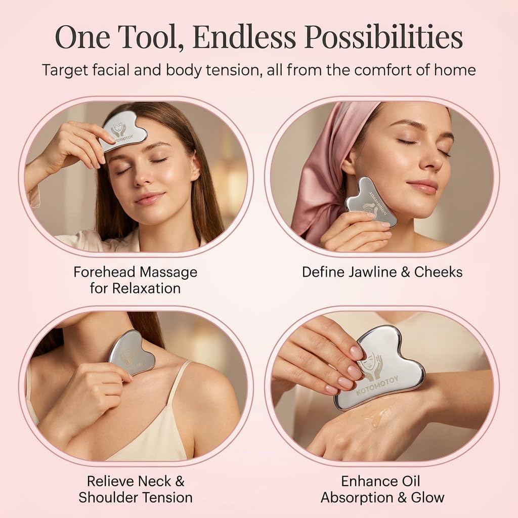 Lymphatic Contour Face Brush for Sculpting, lymphatic Face Brush gua sha facial tools Lymphatic Drainage Massager for skin care, Anti-Puffiness, Detox & Lift, Improves Skin Glow, Relieve Fatigue - Image 5