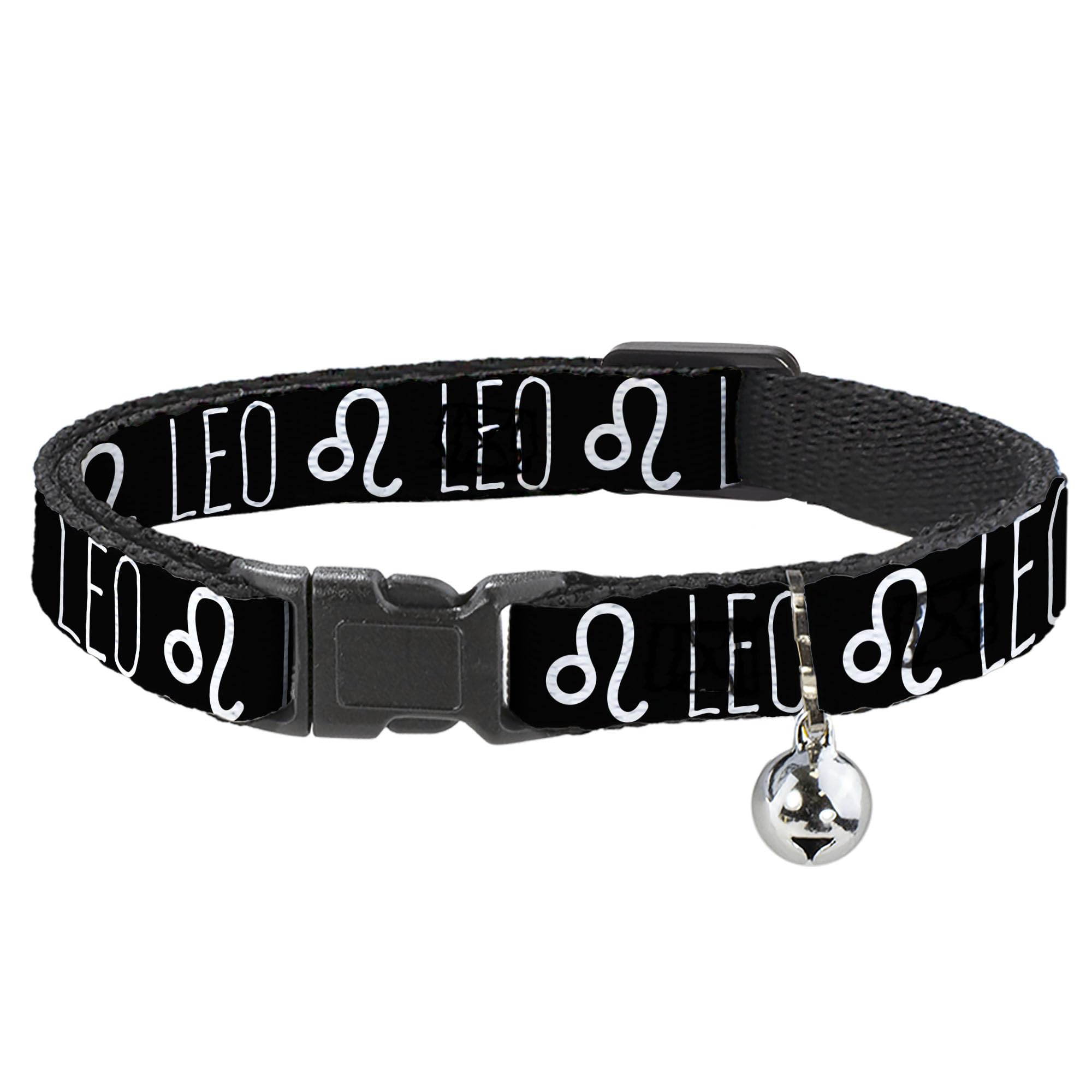 Collar para gato antiahogo Buckle-Down Leo que evita enganches en cuellos medianos 1