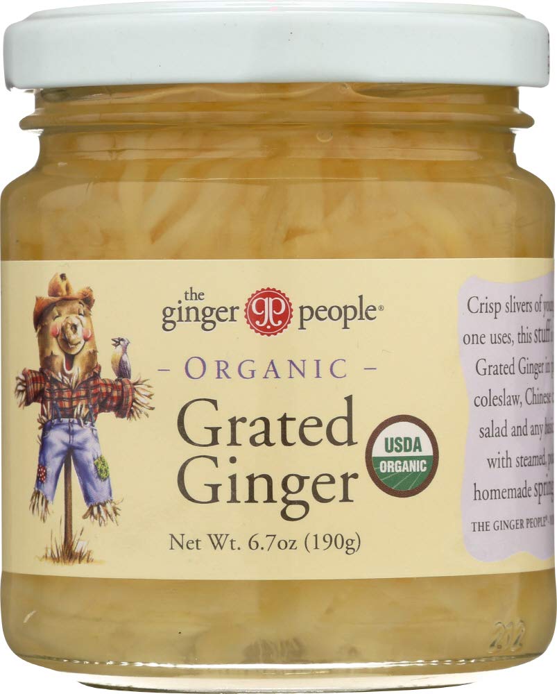 Organic Grated Ginger, Made in Fiji, 6.7 ounces (Pack of 2)