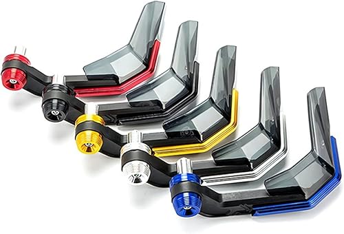 Miniatura 7 de Para Bajaj Dominar 400 Protector de Manos de Motocicleta Protector de Mano Protector de Parabrisas (Color Azul)