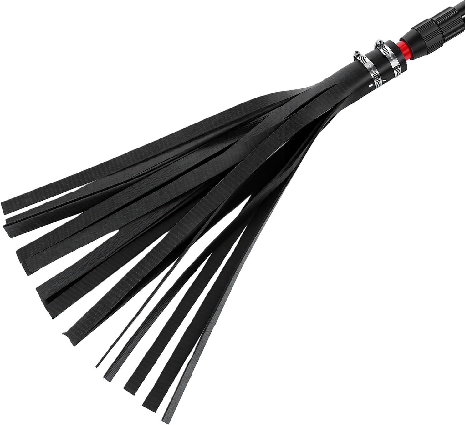 Fafeicy Fire Extinguishing Rubber Mop, 51 Inch Aluminum Telescopic Pole | with Camo Carry Bag for Grassland Wildfire, Soft Rubber Strips for Sensitive Terrains