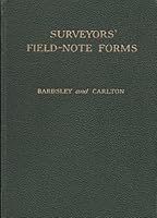 Surveyors' Field Note Forms B000KAY59W Book Cover