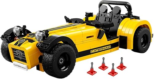 LEGO Ideas Caterham Seven 620R (21307) - Juguete de construcción y regalo popular para los fanáticos de LEGO Sets y coleccionistas de autos (771
