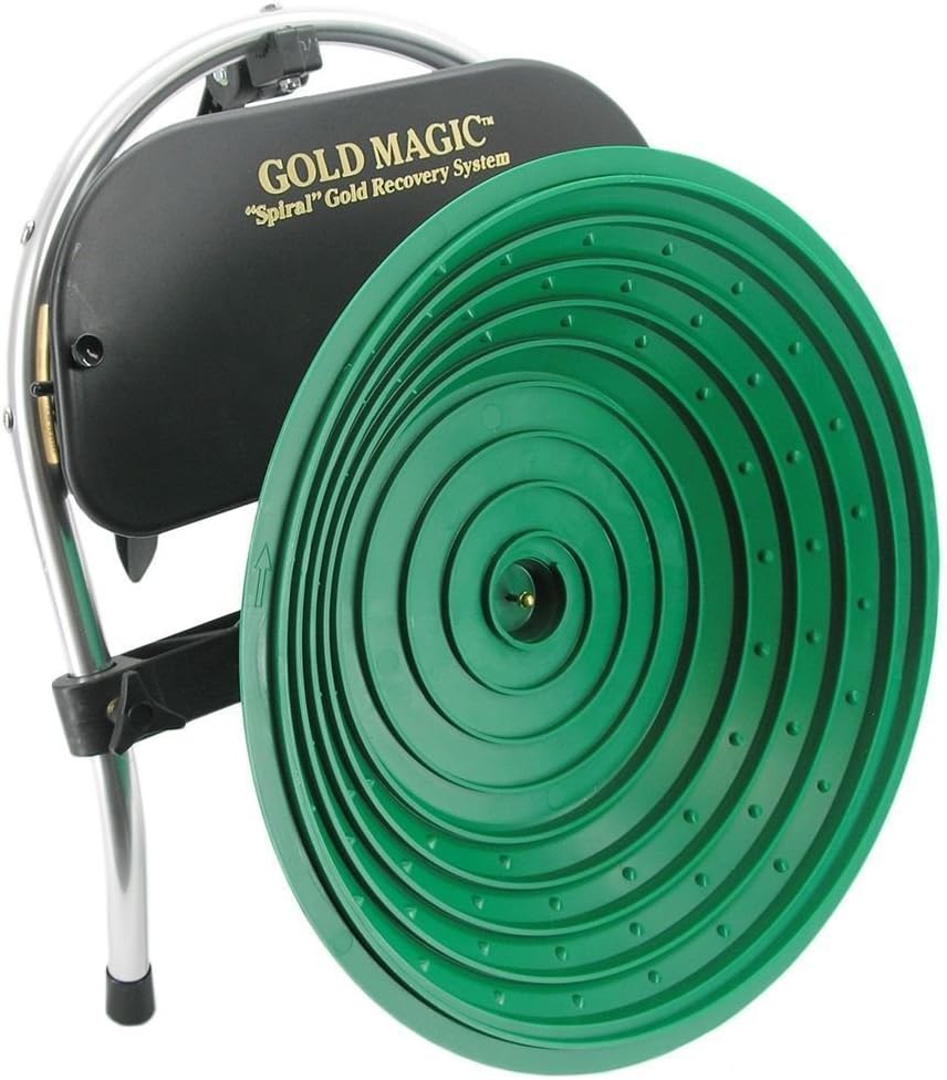 Gold Magic Model 12-E Spiral Wheel Automatic Panner Gold Mining Equipment