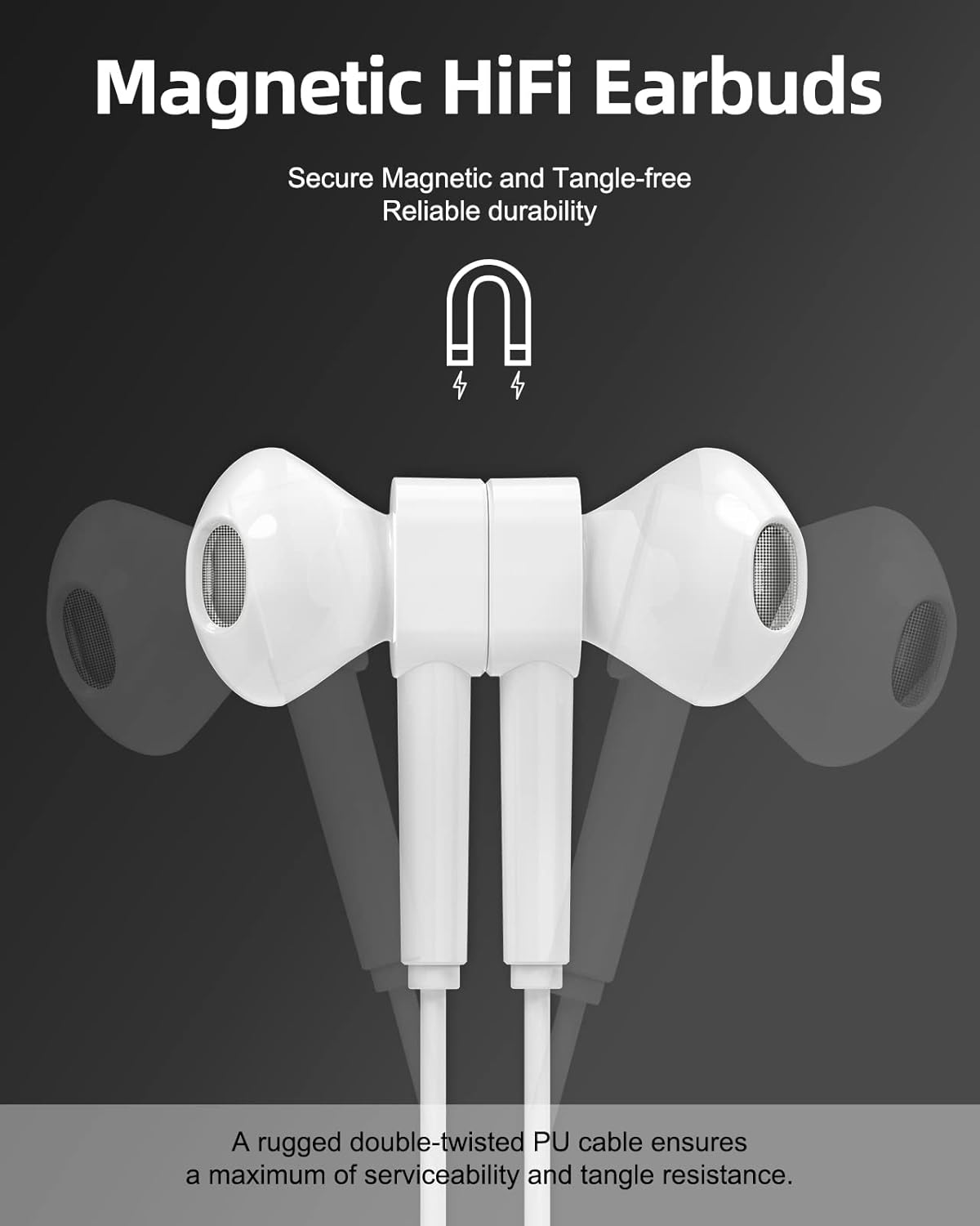 USB C Earphones, iFory HiFi Stereo Type C Earbuds Stereo inEar Earbud