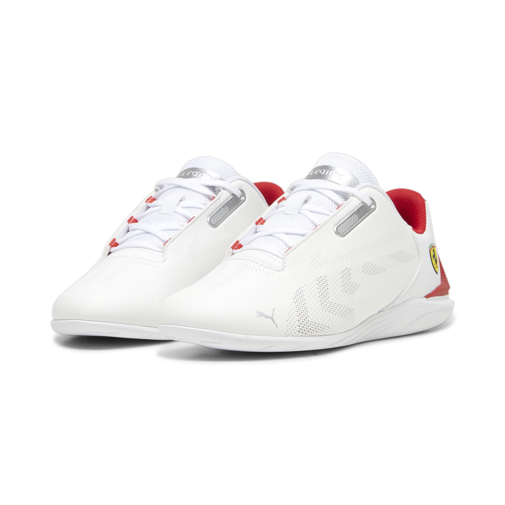 PUMA Zapatillas Scuderia Ferrari Drift Cat Decima 2.0 Niños 38 White Rosso Corsa Red ┃Zapatillas de Motorsport Juvenil Unisex de Ajuste estándar