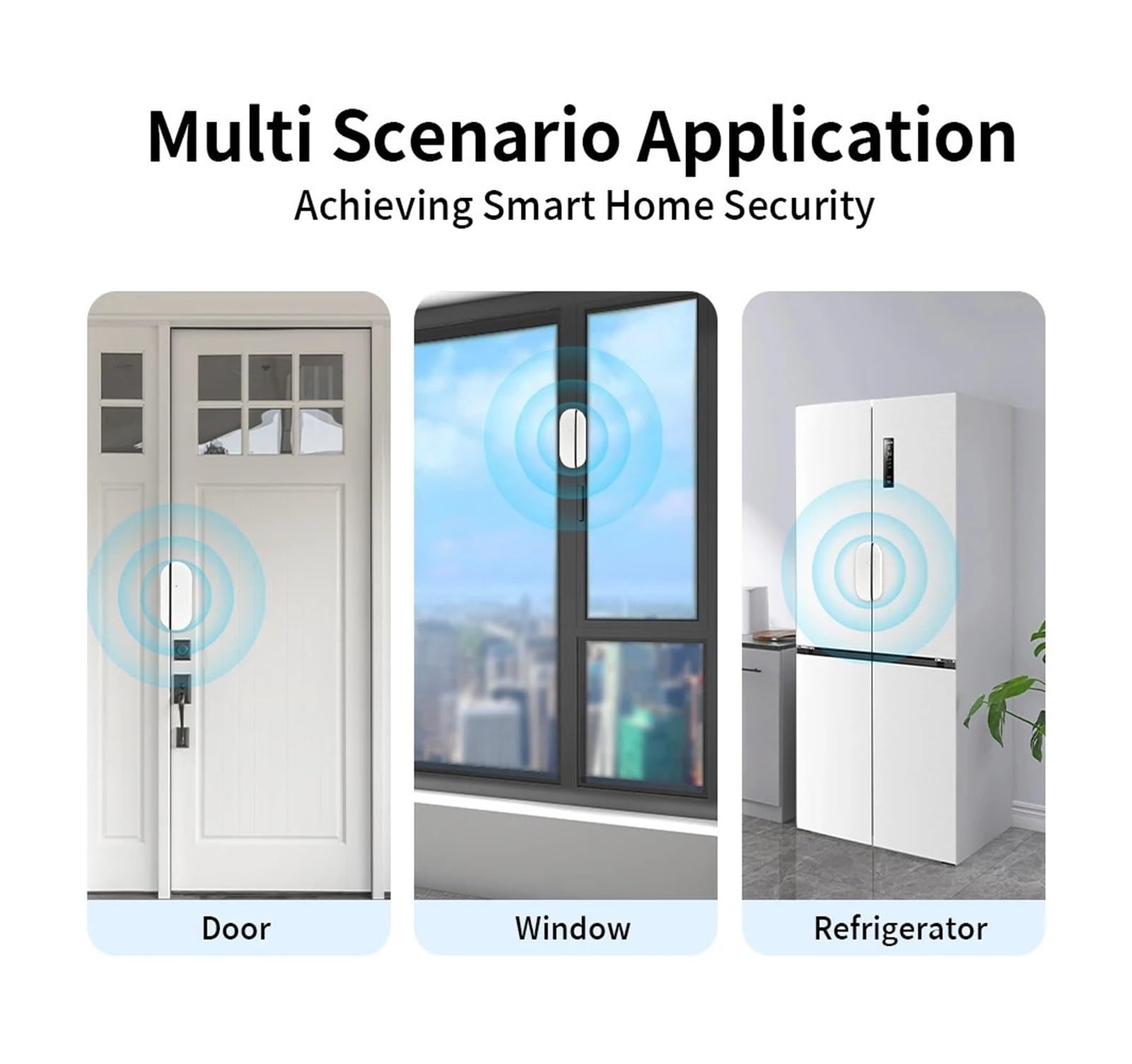 Alarmas De Puerta, Sensor de puerta y ventanas Zigbee, Detector de apertura/cierre de puerta Wifi Tuya, automatización inteligente del hogar, Sensor magnético inalámbrico de puerta Para La Seguridad D