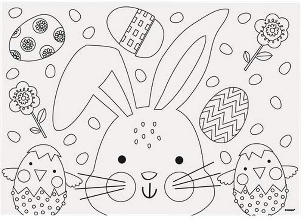 Unique 73724 Colourin Paper Placemats Amazon.co.uk Home & Kitchen