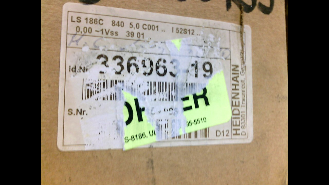 Heidenhain 336963-19, Linear Encoder 220V/400V 336963-19