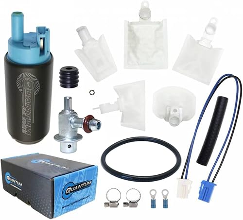 Reemplazo de la bomba de combustible QFS 255LPH en tanque para Suzuki GSX-R600, GSX-R600Z, GSX-R750, GSX-R1000, GSX1400, Hayabusa 1300 GSX1300R,