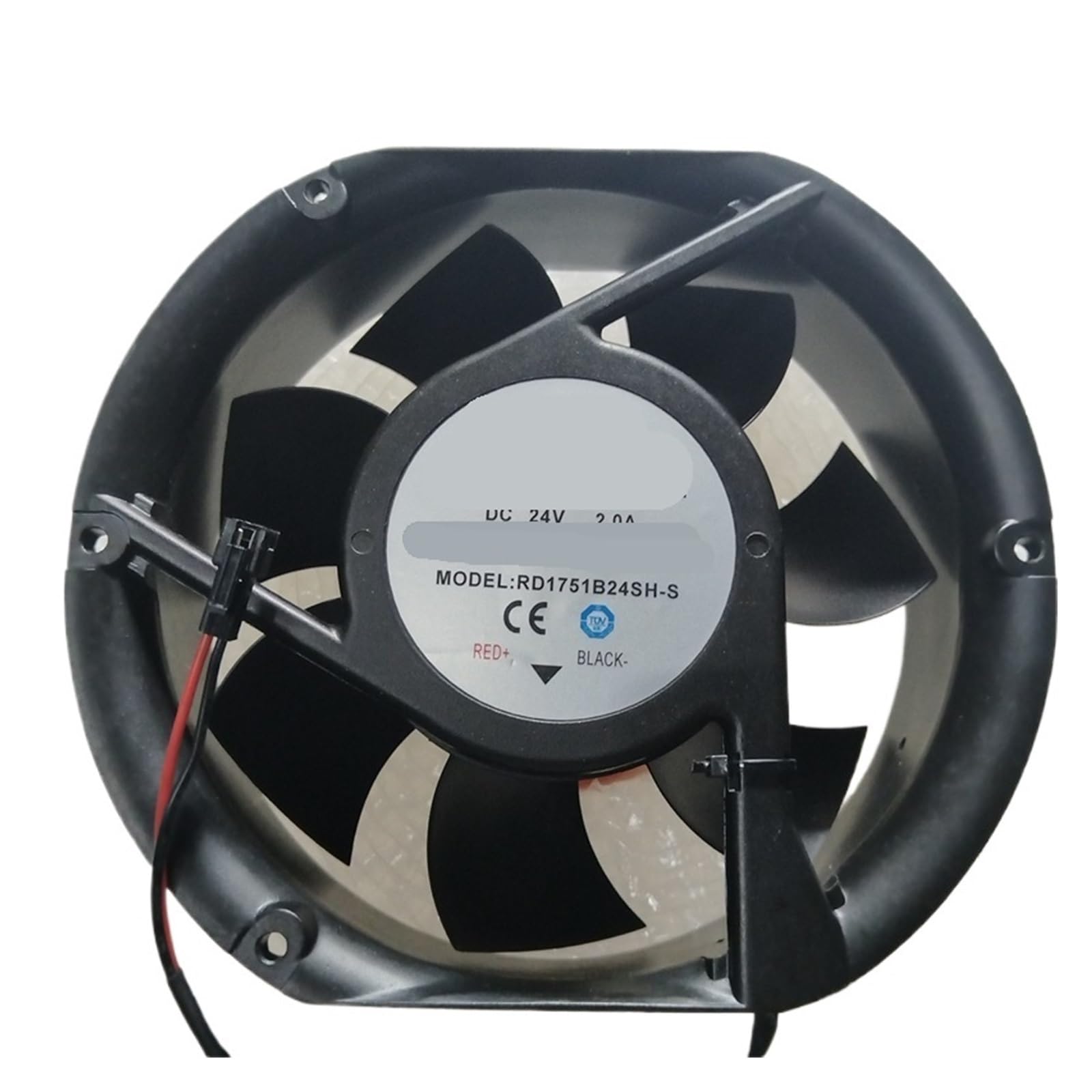 Ventilateur de serveur 24V à haut débit d'air anti surchauffe