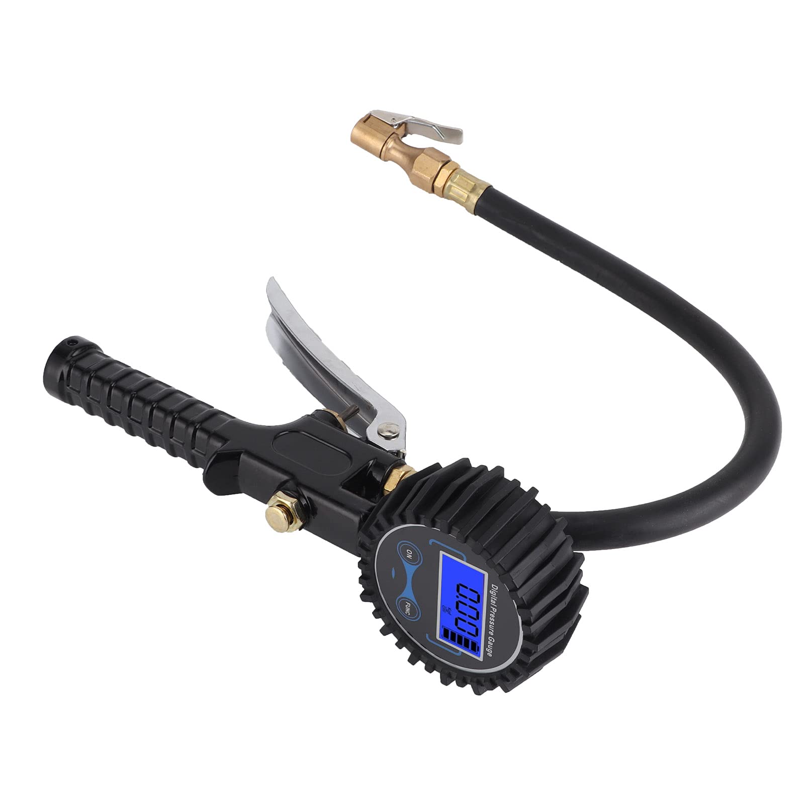 Cyfrowy miernik ciśnienia w oponach Inflator 200PSI o wysokiej dokładności do motocykla samochodowego