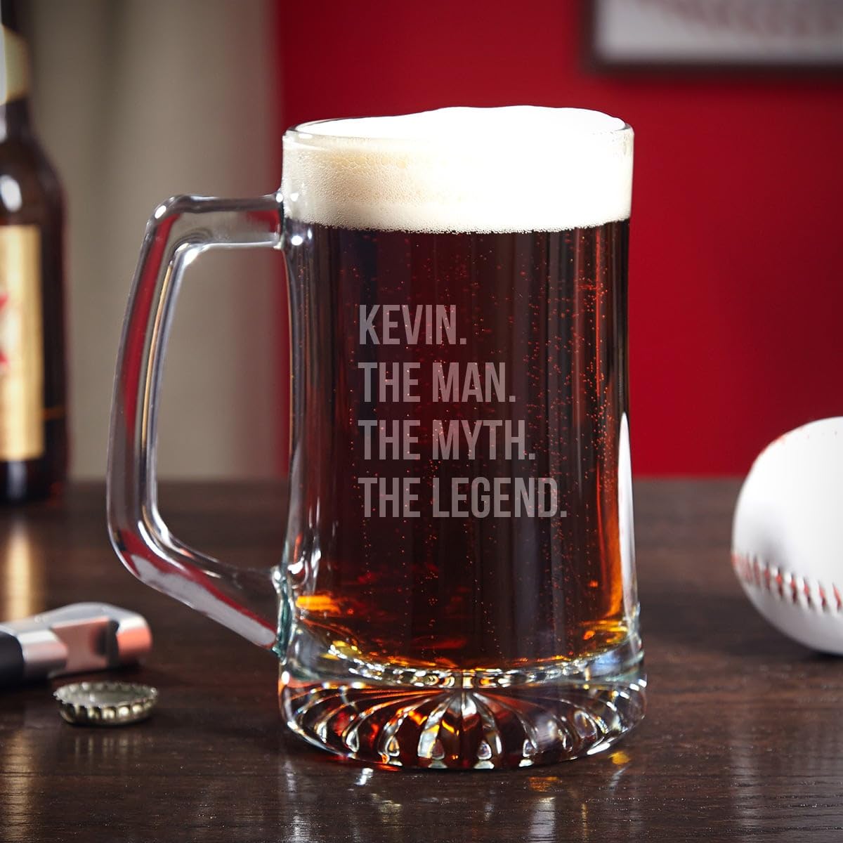 Amazon.com | HomeWetBar Personalized Beer Gift Set: Beer Mugs & Steins