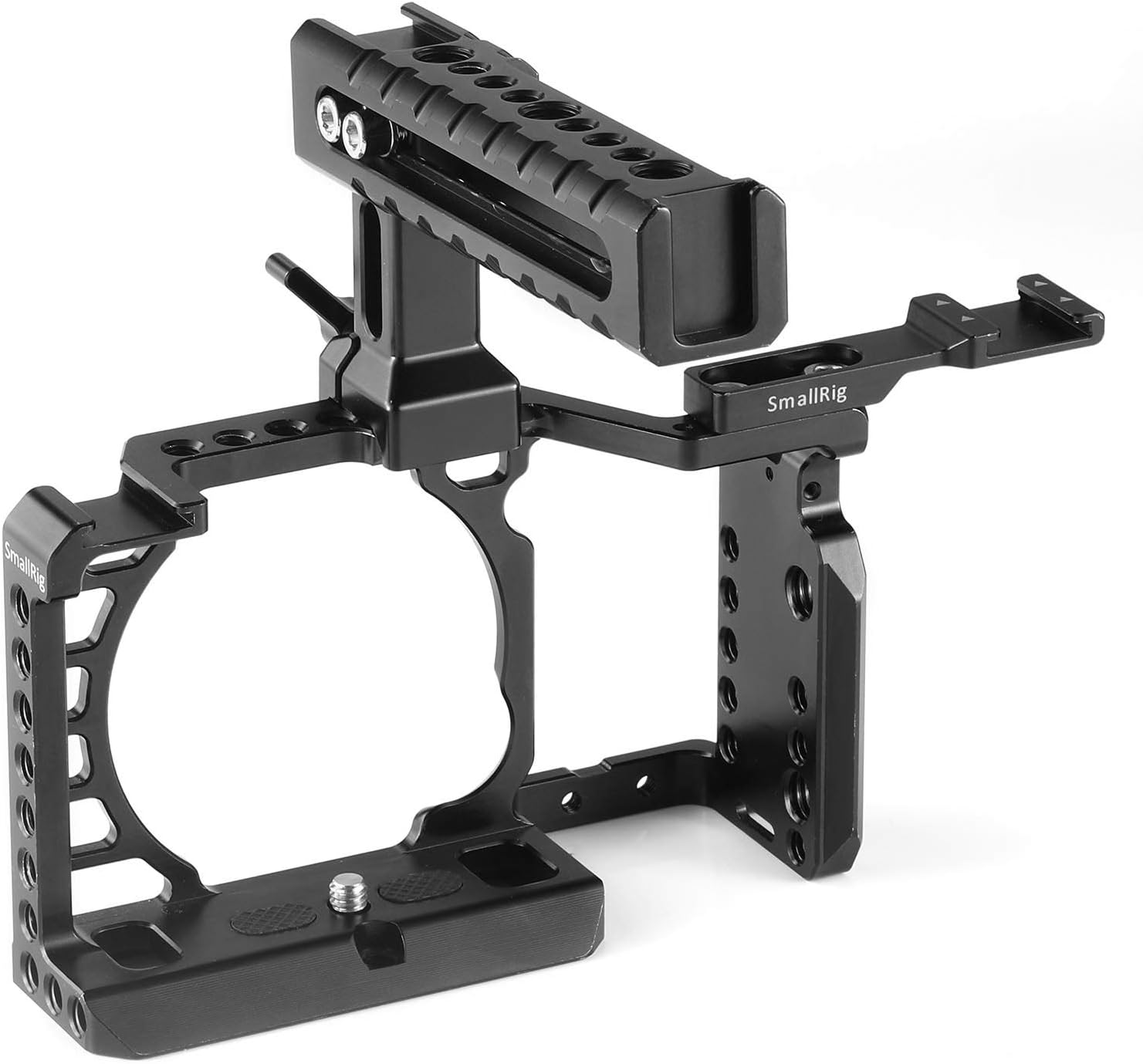 Suреr Sаlе 🛒 SMALLRIG Cage Kit for Sony Alpha A6500 with NATO Handle and Cold Shoe Mount for Handheld Shooting – 2081 Blасk Frіdау - 70% оƒƒ SMALLRIG Cage Kit for Sony Alpha A6500 with NATO Handle and Cold Shoe Mount for Handheld Shooting – 2081