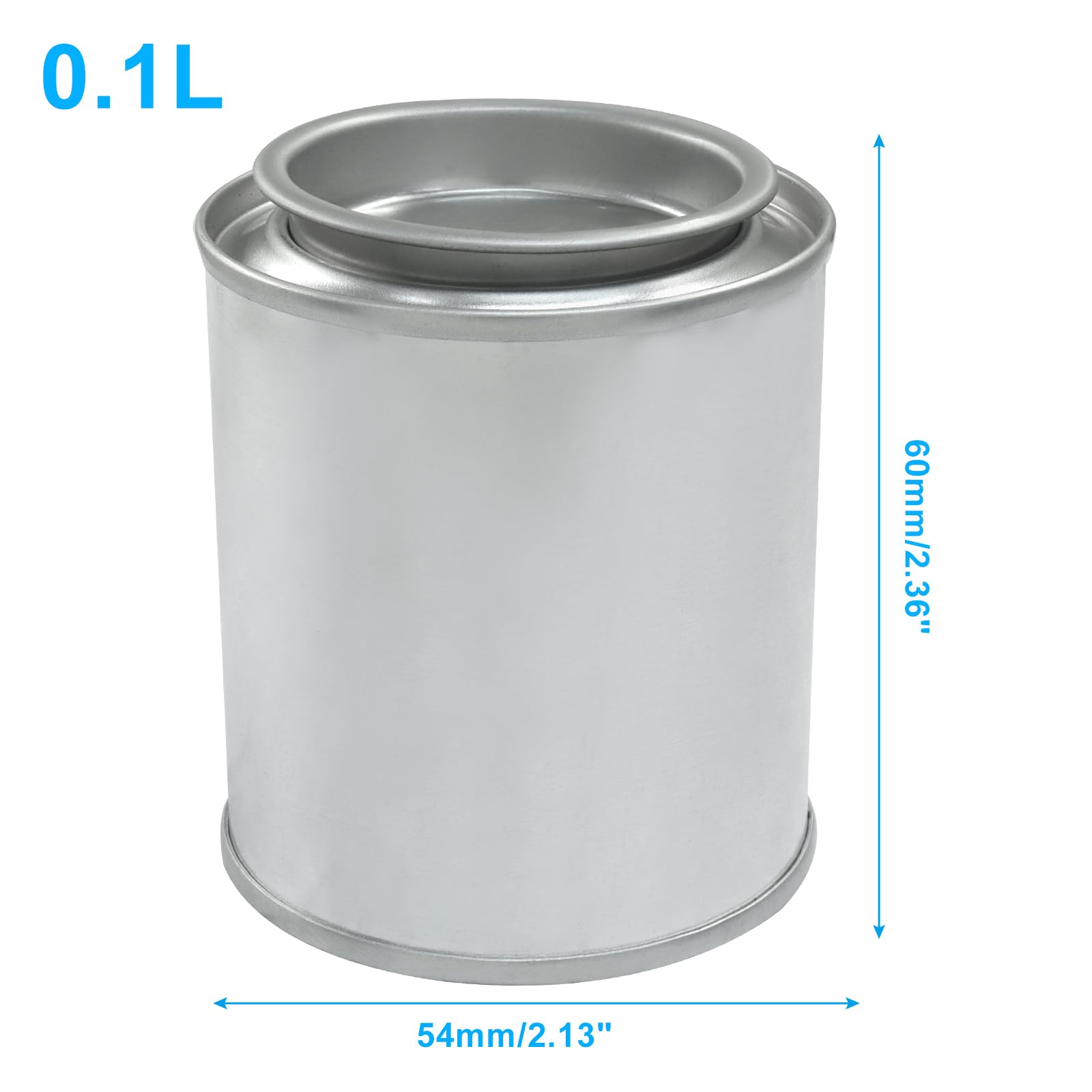 8 Pack Empty Paint Cans with Lids, 1/4 Pint Paint Cans — Amazon image 3