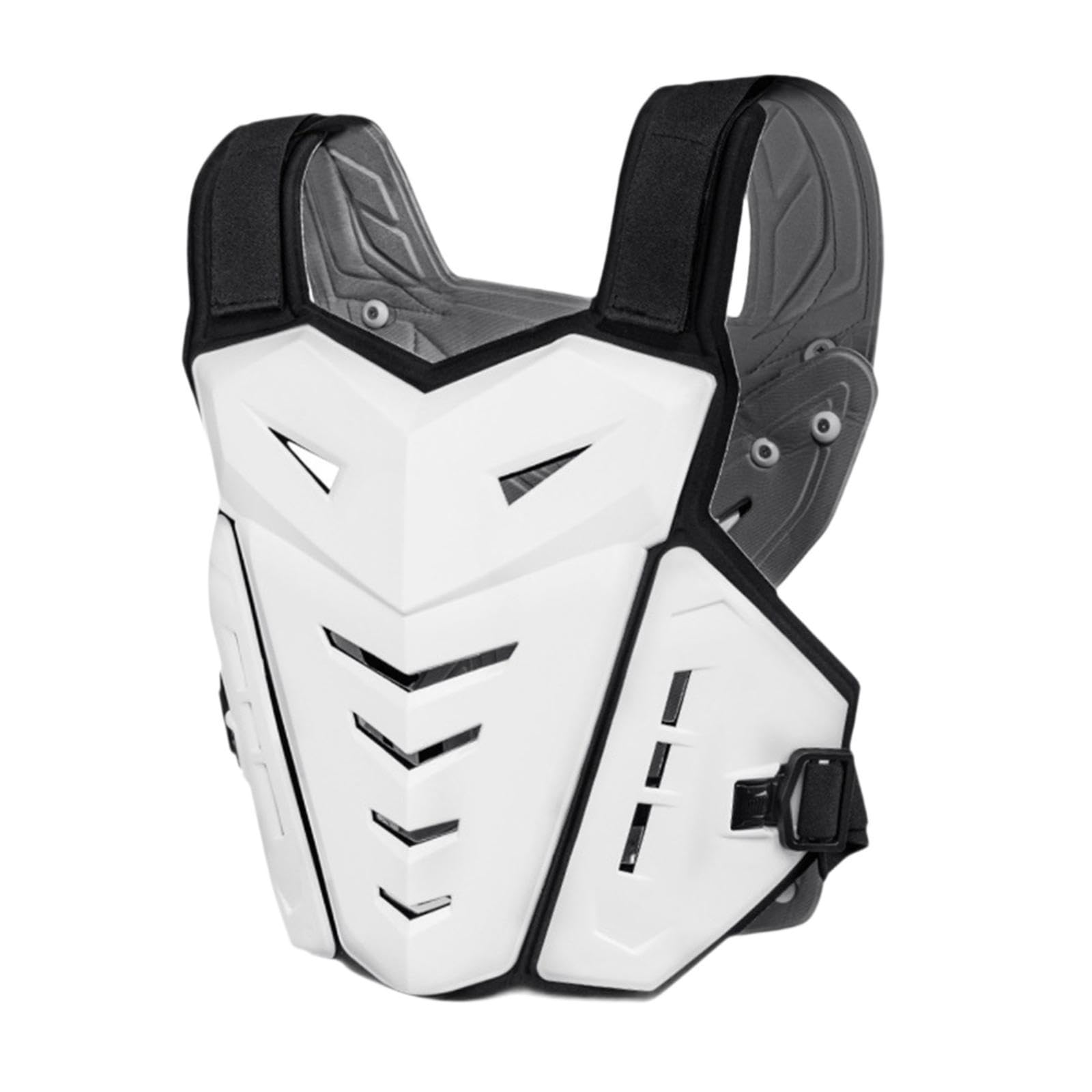 Generic - Protezione toracica per moto, ad alte prestazioni, per adulti, colore: bianco
