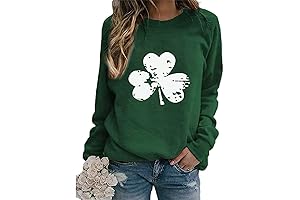 Festive St. Patrick's Day Sweatshirt for Women: Embrace the Irish Spirit