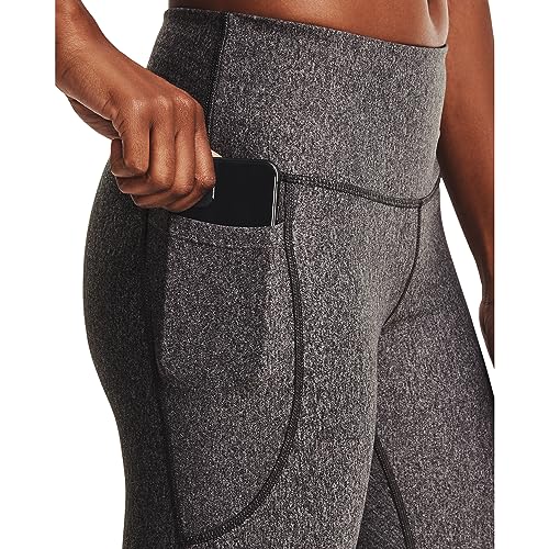Image of Under Armour Womens HeatGear Armour High Waisted Pocketed No-Slip Leggings