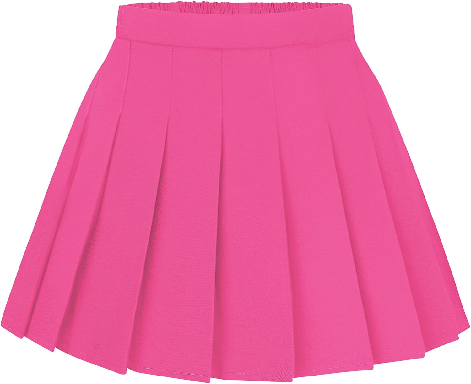 KEREDA Girls Pleated Mini Skirt High Waist Tennis School Uniform Skirts 4-14 Years