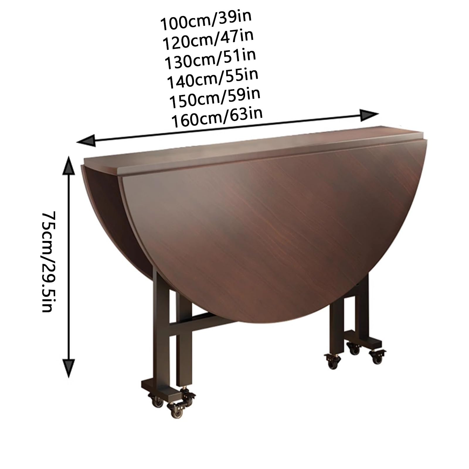 Table Pliante Robuste de 160 cm pour la Maison, Le Bureau, la buanderie, Le Bureau et l'atelier – Conception Robuste, Portable et Peu encombrante pour Une Utilisation Polyvalente