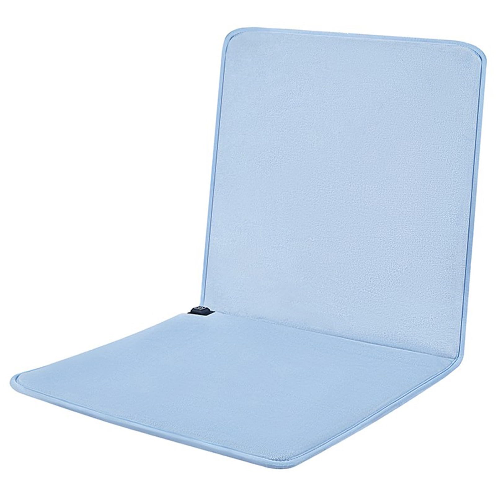 Coprisedile Riscaldato USB, Cuscino Riscaldabile con 3 Impostazioni di Temperatura, Cuscino Termico Elettrico Sottile Invernale per Sedia da Ufficio(Blue)