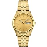 Watch for Men - Essentials - with Day/Date Calendar, Stainless Steel Case/Bracelet, and 100m Water-Resistant