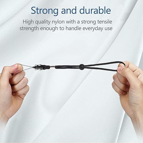 Miniatura 3 de Digital Nc Olympus VR-340 - Correa para el cuello (estilo de la pulsera) ajustable con liberación rápida., Negro -, Talla única