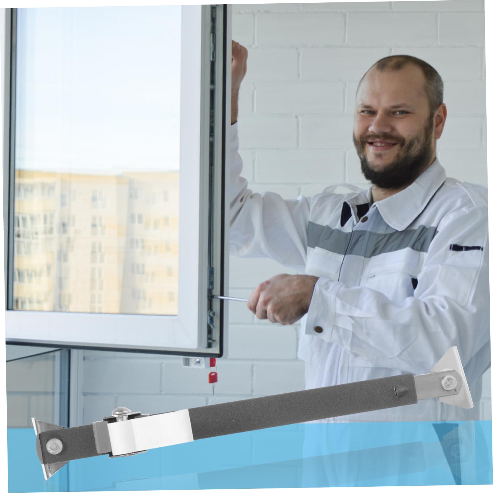Amosfun 5 Piezas Cerradura De Puerta Para Puerta Corredera Limitador De Ventana Cerraduras De Ventana Barra De Seguridad Para Ventana Corrediza Seguridad De La Puerta Aleación De Aluminio