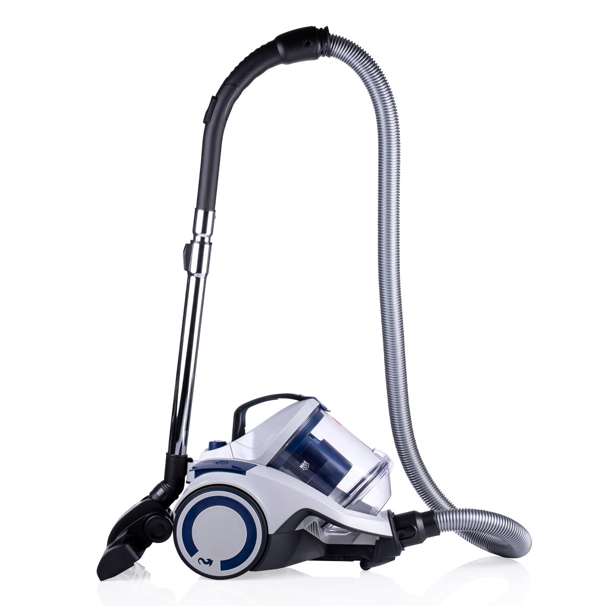 Dirt Devil Aspirador sin Bolsa DD2504 - Vacuum Cleaner 700W con Filtro HEPA 12 - Aspiradora Ciclónico con Cepillo Combinado, Boquilla para Rincones y Boquilla para Parquet
