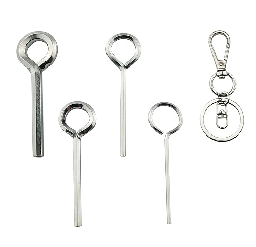 5IN1 Ring Allen Wrench Set - 5/64" 1/8" 5/32" 7/32"
