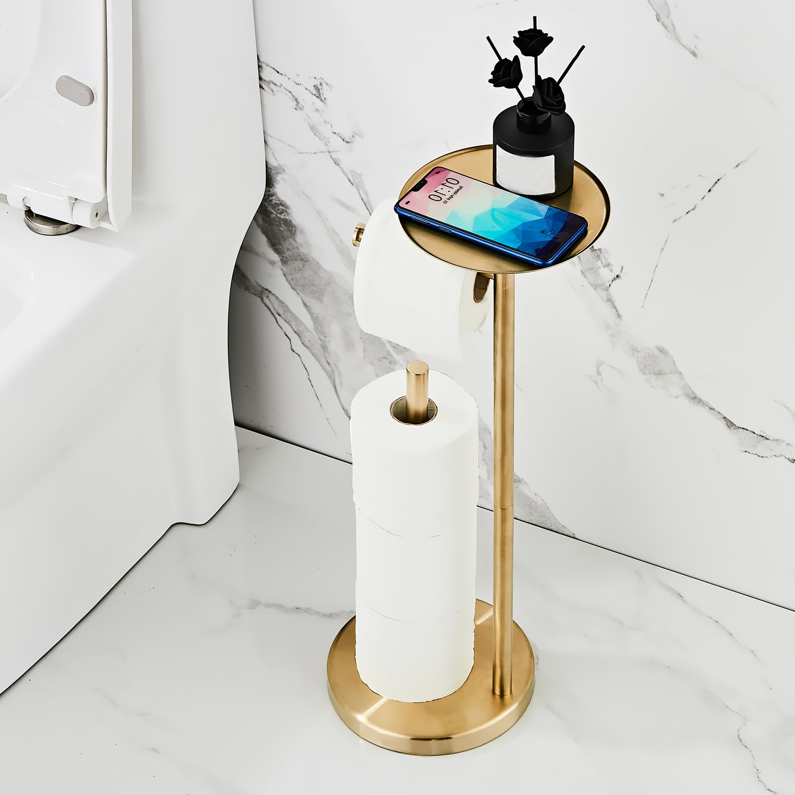 Free-standing Toilet Roll Holder - Image 2