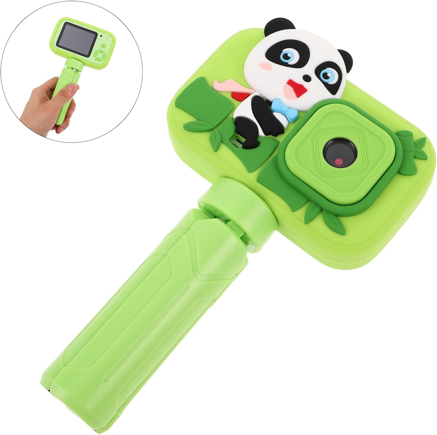 Digital Camera for Beginners, Mini Handheld Camera with Front and Rear Dual Lens, 2.4-inch IPS Screen, 4800w Resolution, Video Recording for Boys and Travel and Birthday