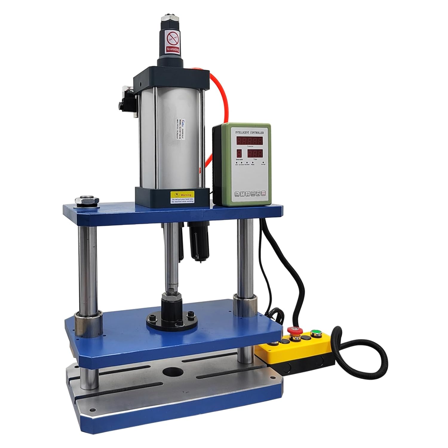 TECHTONGDA Pneumatic Punch Air Press Stamping Machine 1763LB Manual Semi- Automatic Fully Automatic Operation Plate Punching for Punch Combination Bending Extrusion