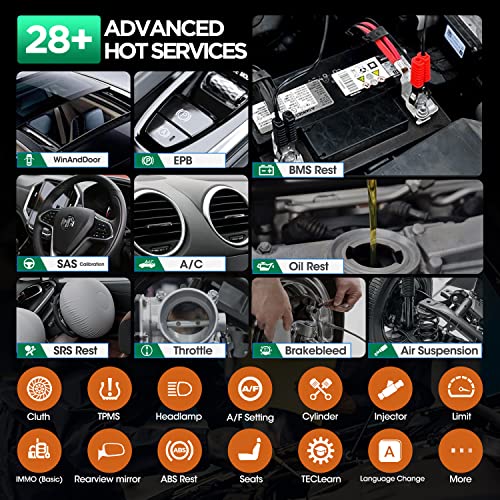 Autel Maxicom Mk808Bt Pro: 2023 Full Bidirectional Level-Up Of Mk808 Mk808Bt Mk808S Mx808, Android 11 4G+64G 2.4G & 5G Wifi, Active Test, 28+ Service, All System Diagnosis, Fca Autoauth, Bt506 Support #TOP4