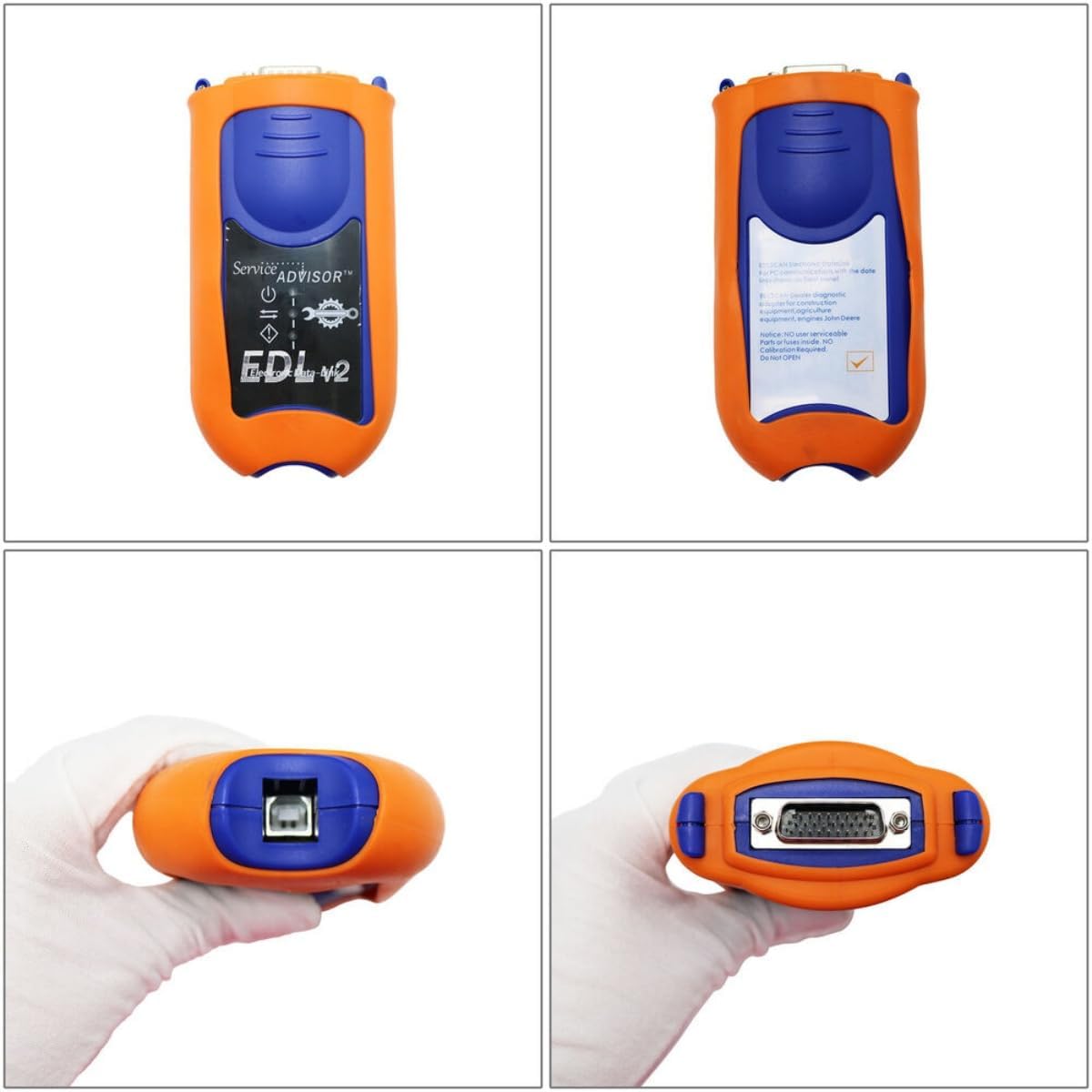 for JD EDL V2 Diagnostic Tool with Advisor Agricultural Tractor Construction Equipmentdiagnostic Kit