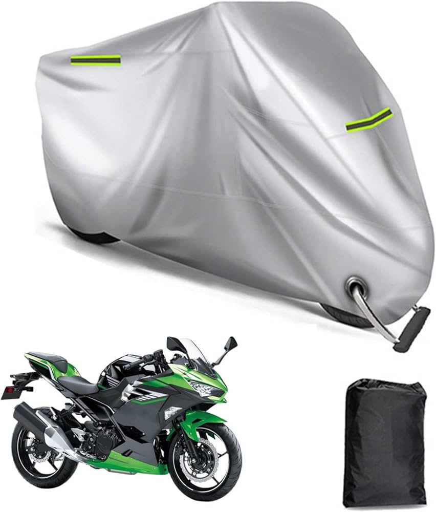 Amazon | に適用 カワサキニンジャ 400 バイクカバー 全天候型