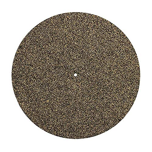 12"フォノグラフターンテーブルプラッターマットスリップマット帯電防止パッド
