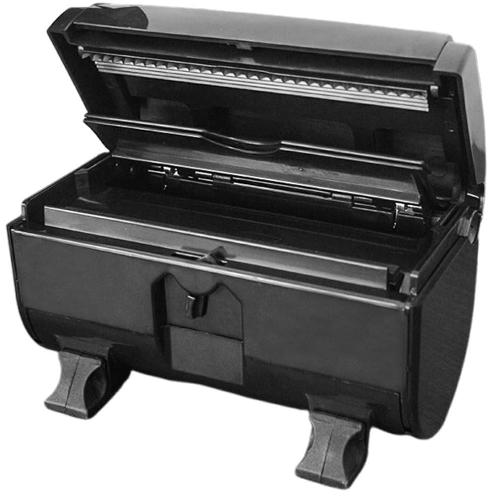 Coupe-papier aluminium professionnel avec boîte de rangement compacte