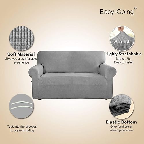 Miniatura 2 de Easy-Going 2 piezas de fundas para silla, paquetes de funda de sofá