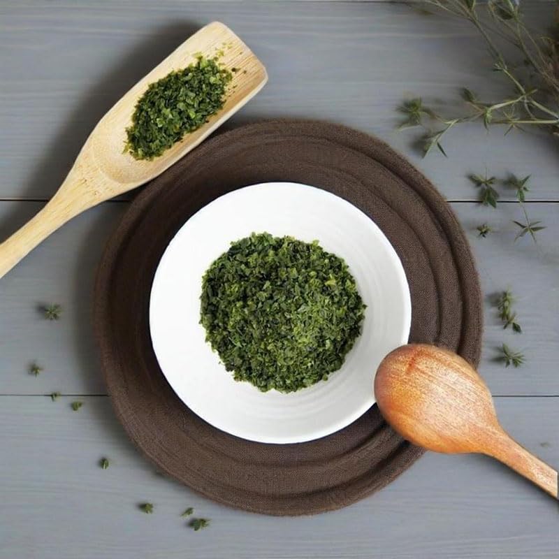 Aditivo para hornear con fragancia natural y rico en nutrientes para hornear, grado alimenticio, algas secas orgánicas, Ulva Lactuca Flakes, paquete OEM 500 g