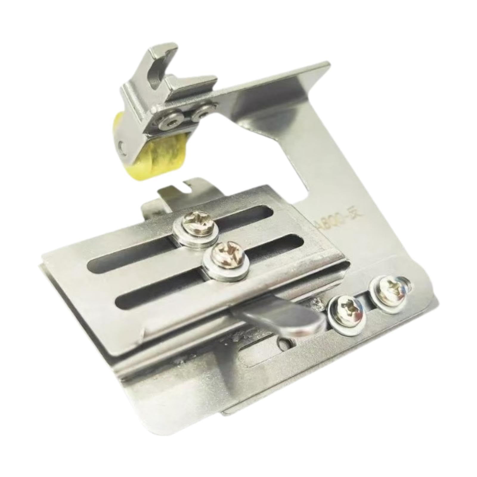 Prensatelas Fruncidor Ajustable para Máquina de Coser Industrial, Guía para Plisar de Acero con Doble Capa, Adecuado para Confección de Ropa Individual- Style B