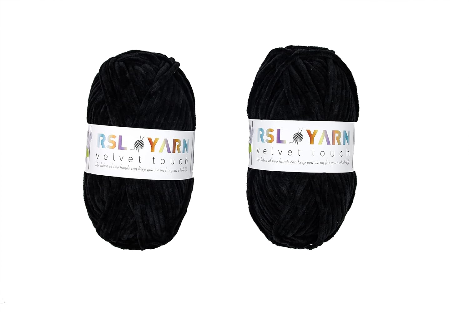 RSL YARN Velvet Yarn 2 SKEINS 100g(132yds) Yarn for